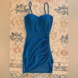 Windsor Bodycon Blue Minidress
